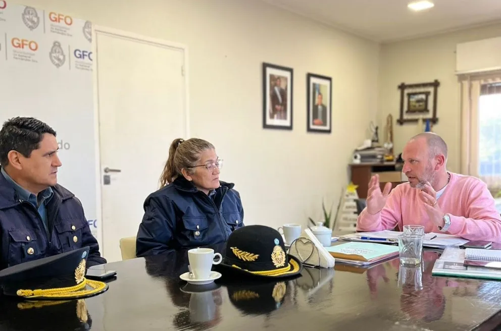 Acordaron acciones conjuntas entre municipio y policía para mejorar la seguridad en Oro