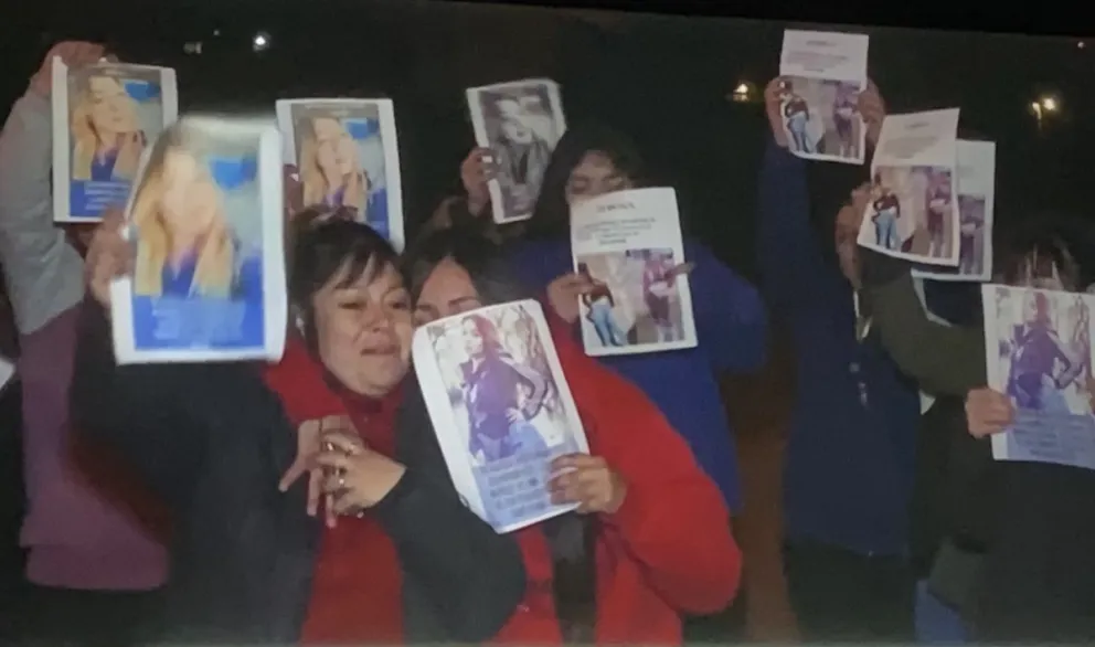 Familiares de Luciana Muñoz Aguerre se movilizaron para pedir que se intensifique la búsqueda