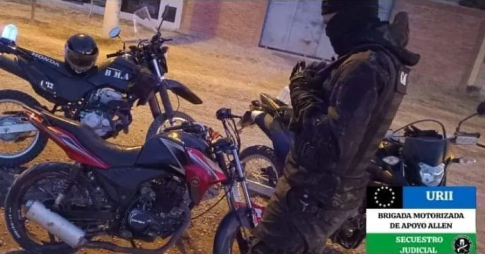 La BMA recuperó en Allen una moto robada en Cipolletti