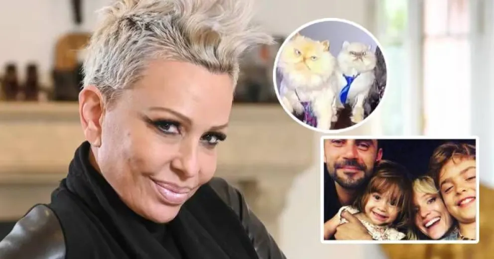 Daniela Cardone confesó qué le dicen sus nietos por los cuatro gatos embalsamados que tiene en su casa