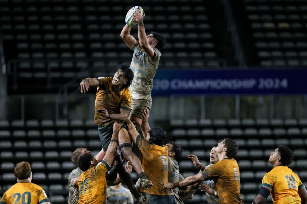 Los Pumitas ganaron ante Australia y quedaron en el quinto puesto del Mundial de Rugby M20