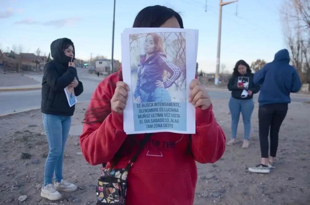 Marchan para exigir mayor celeridad en la búsqueda de Luciana