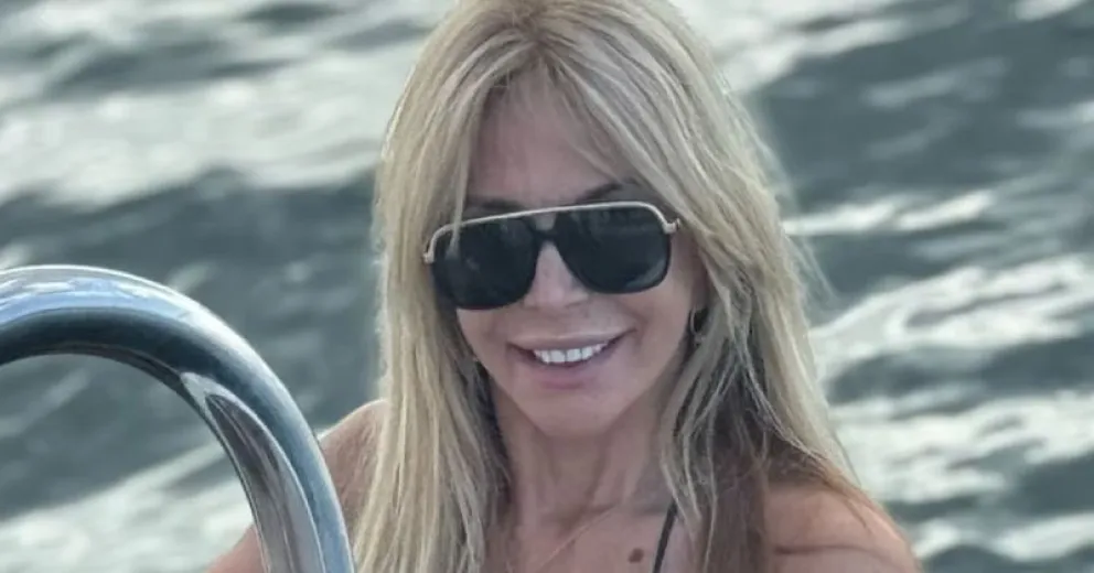 Graciela Alfano mostró cómo pasa sus días navegando en yate en Croacia