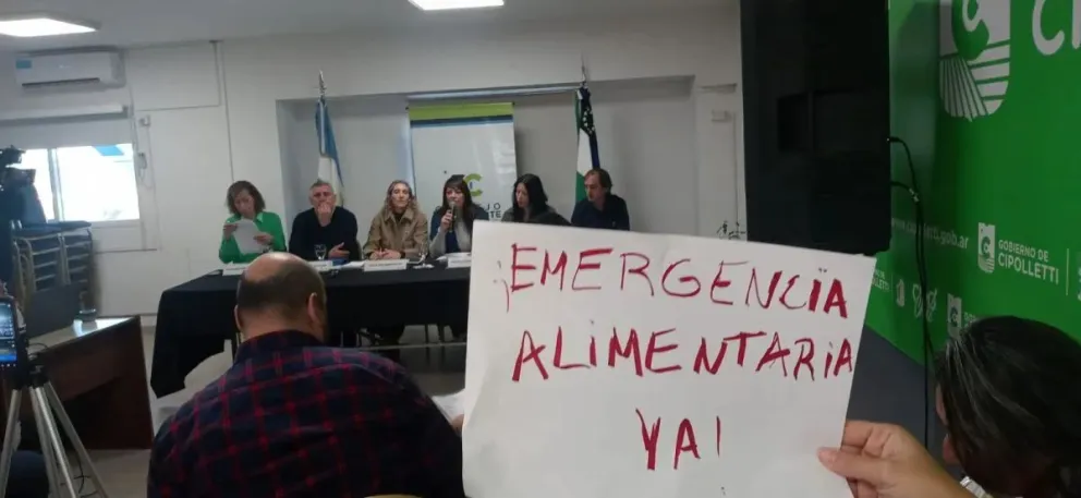 En qué situación se encuentra el proyecto de emergencia alimentaria en la ciudad 
