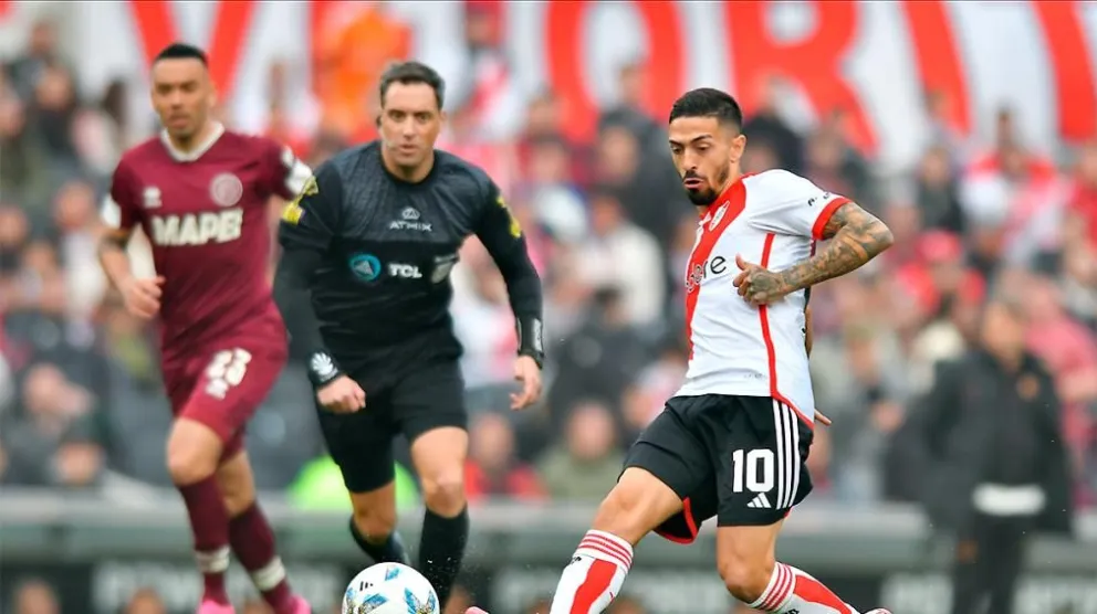 River empató con Lanús en el Monumental