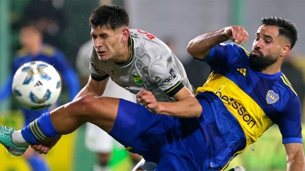 Boca no pudo con Defensa y Justicia: terminaron 2-2