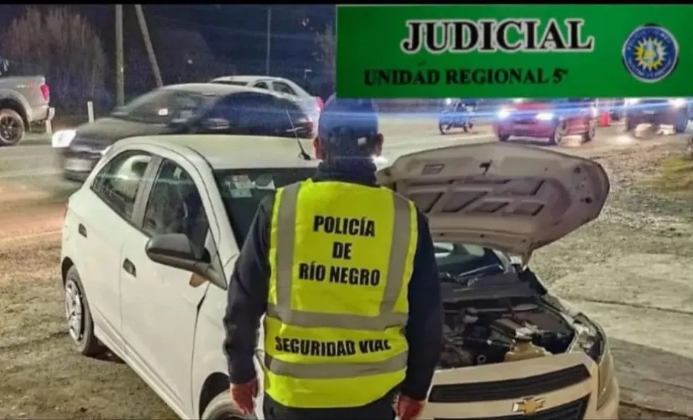 Más trucho no se consigue: andaba en un auto “mellizo” con toda la identidad adulterada
