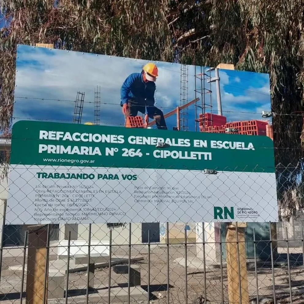 El receso invernal fue fundamental para realizar distintas obras en los espacios educativos