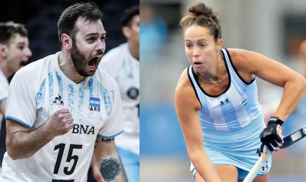 Quiénes son los abanderados de Argentina en los Juegos Olímpicos 2024