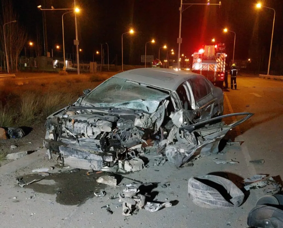 Tremendo: un auto destruido, una mamá y su bebé internadas en terapia intensiva