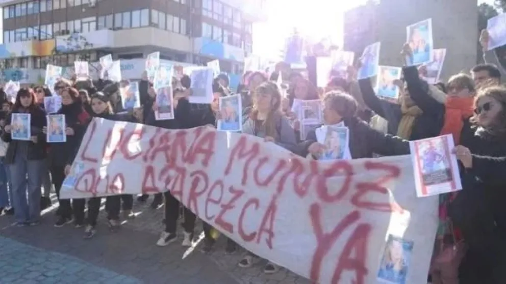 Marcha por Luciana Muñoz a dos semana de su desaparición