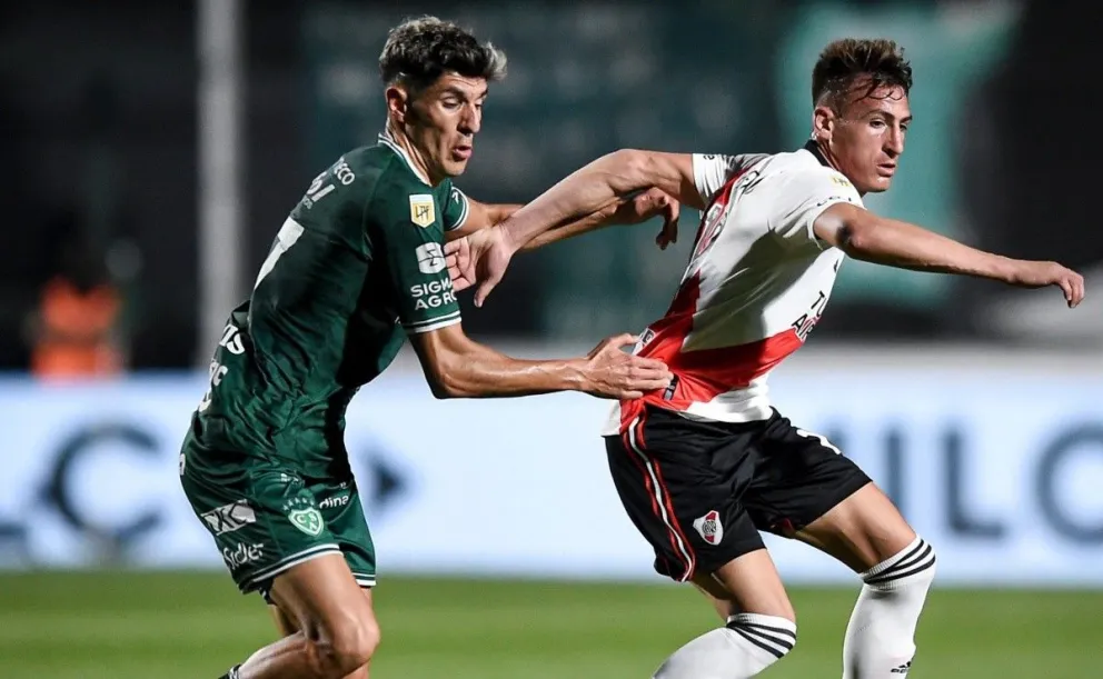 River se enfrenta a Sarmiento por la Liga Profesional: horario, dónde verlo y formaciones 