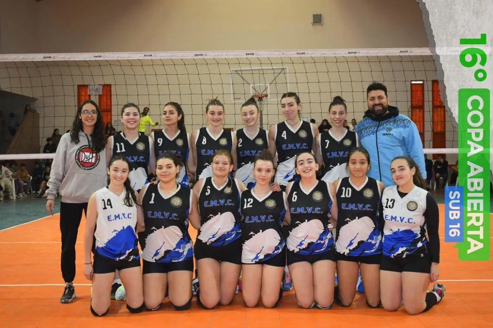 Un triunfo memorable para la Escuela Municipal de voley en Luis Beltrán