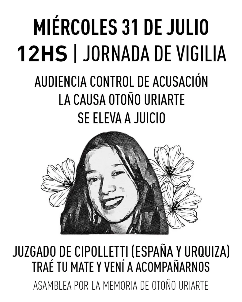 convocan a acompa&ntilde;ar a la familia en el caso Oto&ntilde;o Uriarte