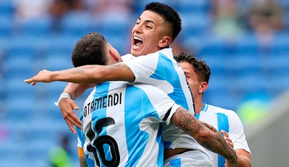 Argentina venció a Ucrania y pasó a los cuartos de final de los Juegos Olímpicos