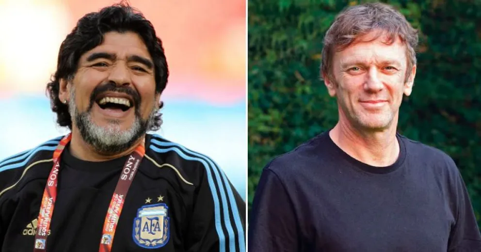 Federico D'Elía contó la anécdota más divertida de cuando jugó con Maradona