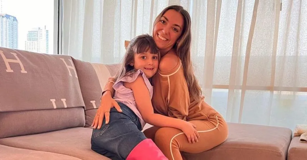 La preocupación de Floppy Tesouro por la salud de su hija de 7 años: qué le pasó