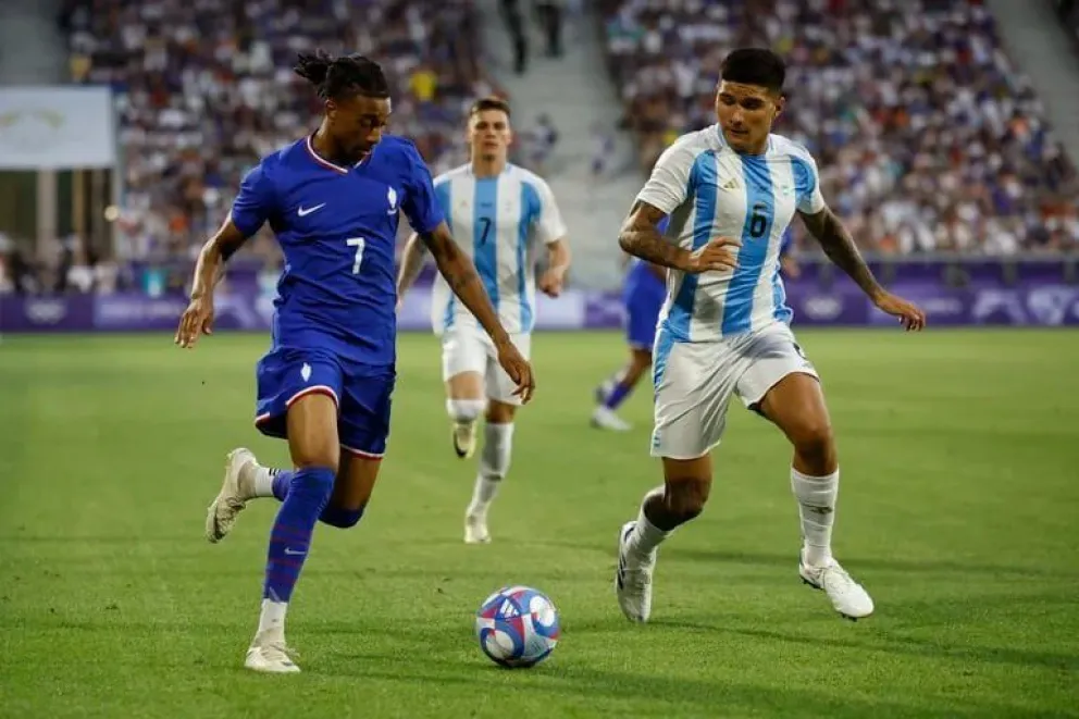 Argentina perdió 1-0 con Francia en los cuartos de final y quedó eliminada de los Juegos Olímpicos 