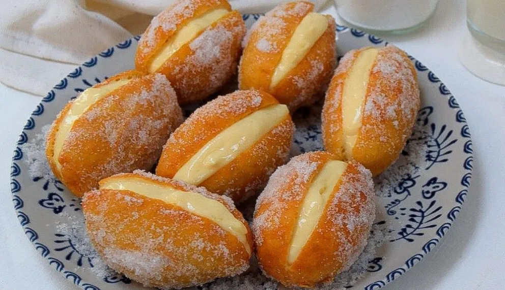 Xuxos o Pepitos de Crema Pastelera: Una receta fácil para un dulce perfecto