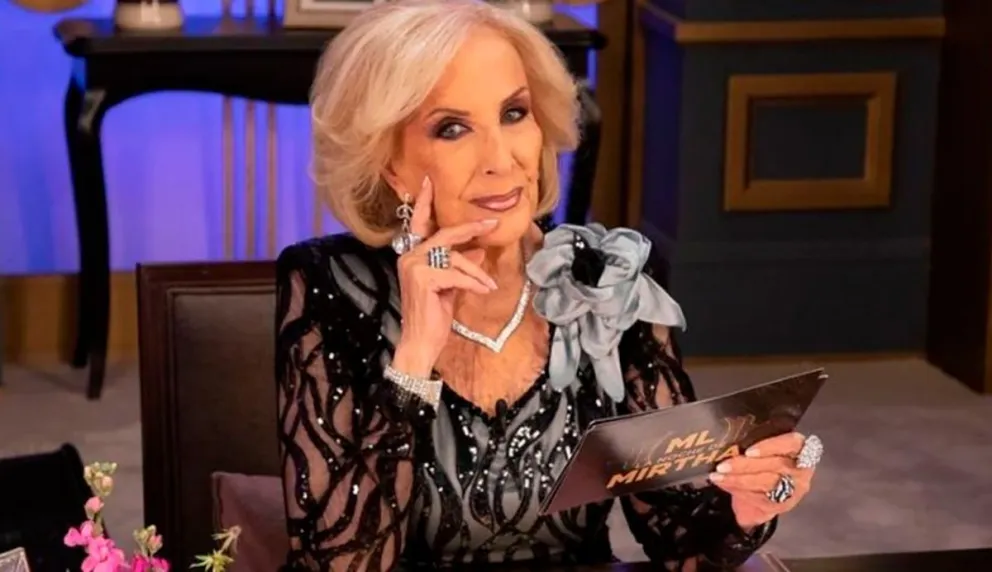 Los mensajes nocturnos que Mirtha Legrand le envía a una famosa figura