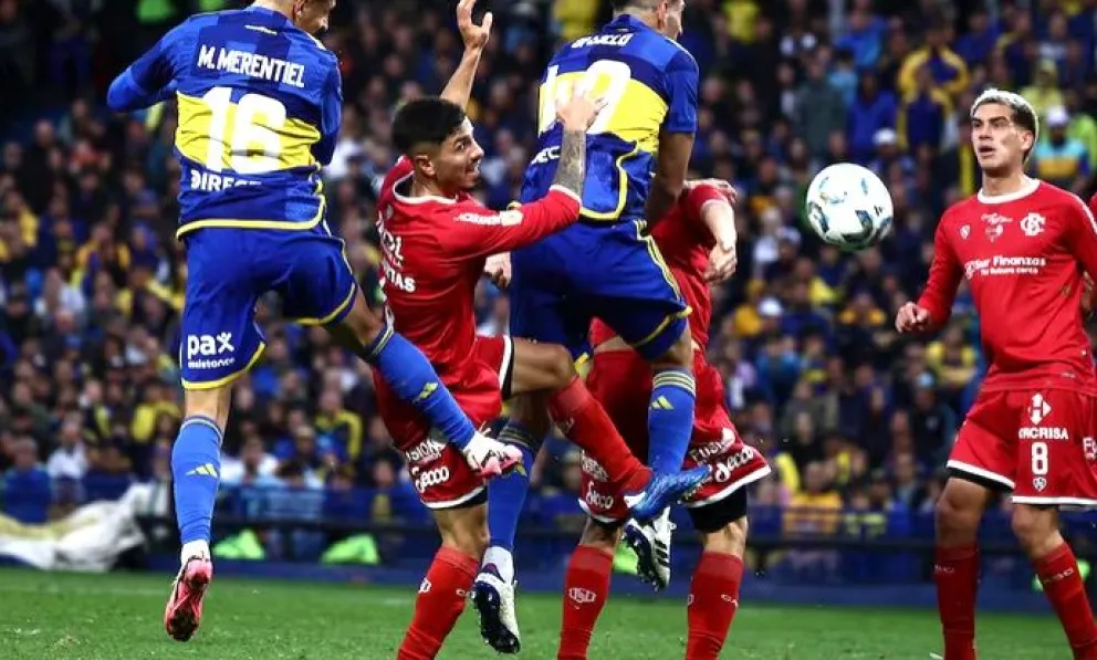 Boca Juniors y Barracas Central terminaron 1-1 en la Bombonera
