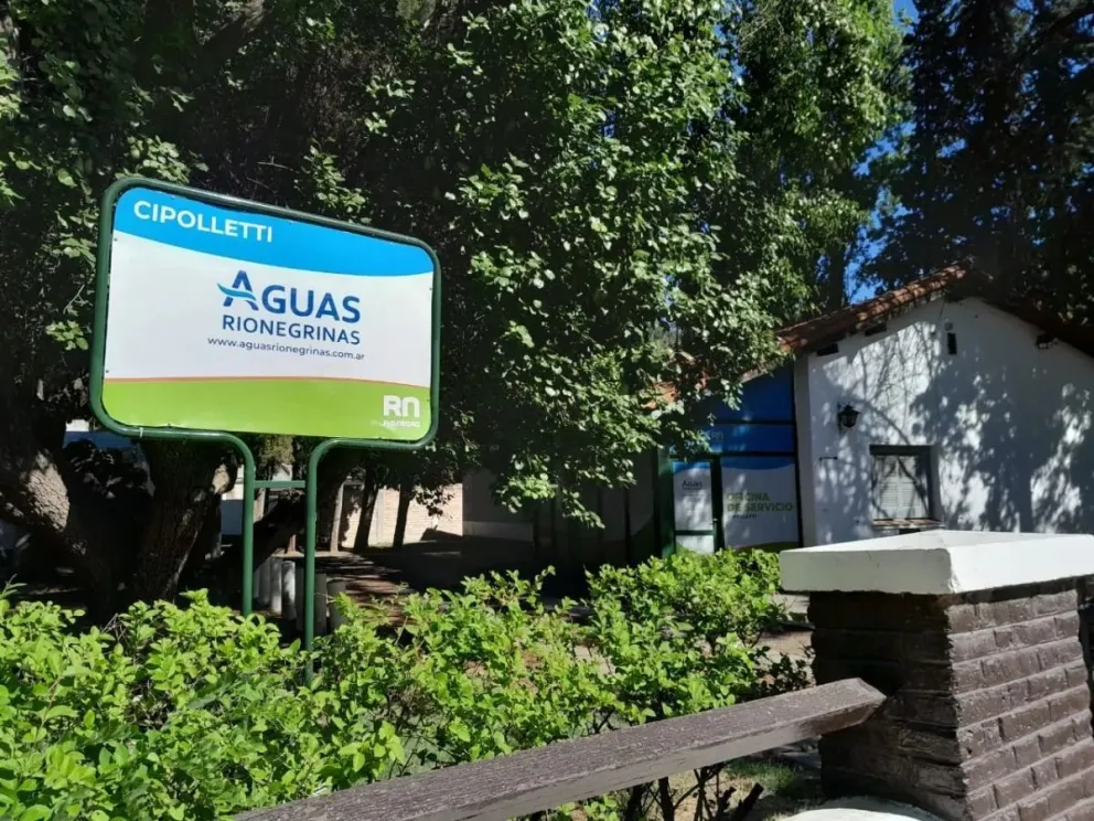 Hoy no habrá atención al público en Aguas Rionegrinas