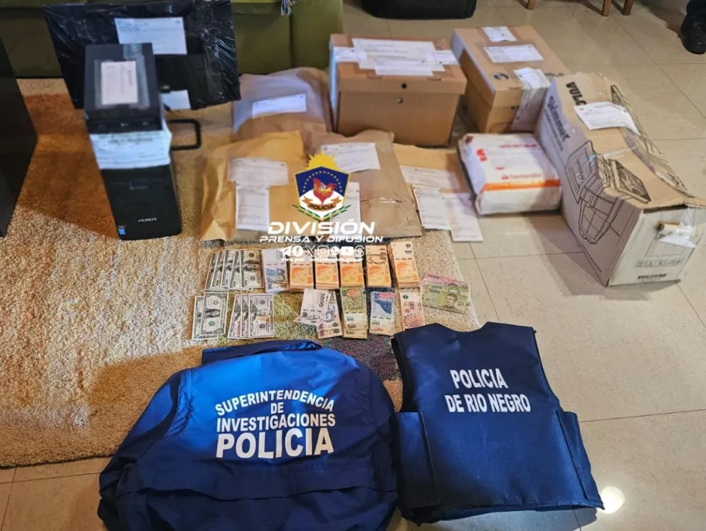 Los allanamientos por estafas resultaron positivos y secuestraron millones de pesos