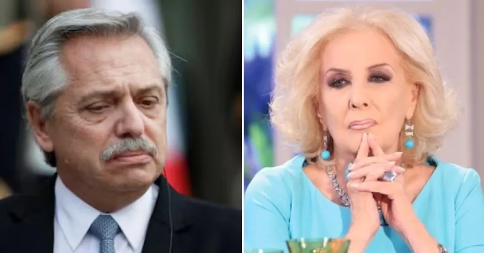 Explosiva declaración de Mirtha Legrand contra Alberto Fernández