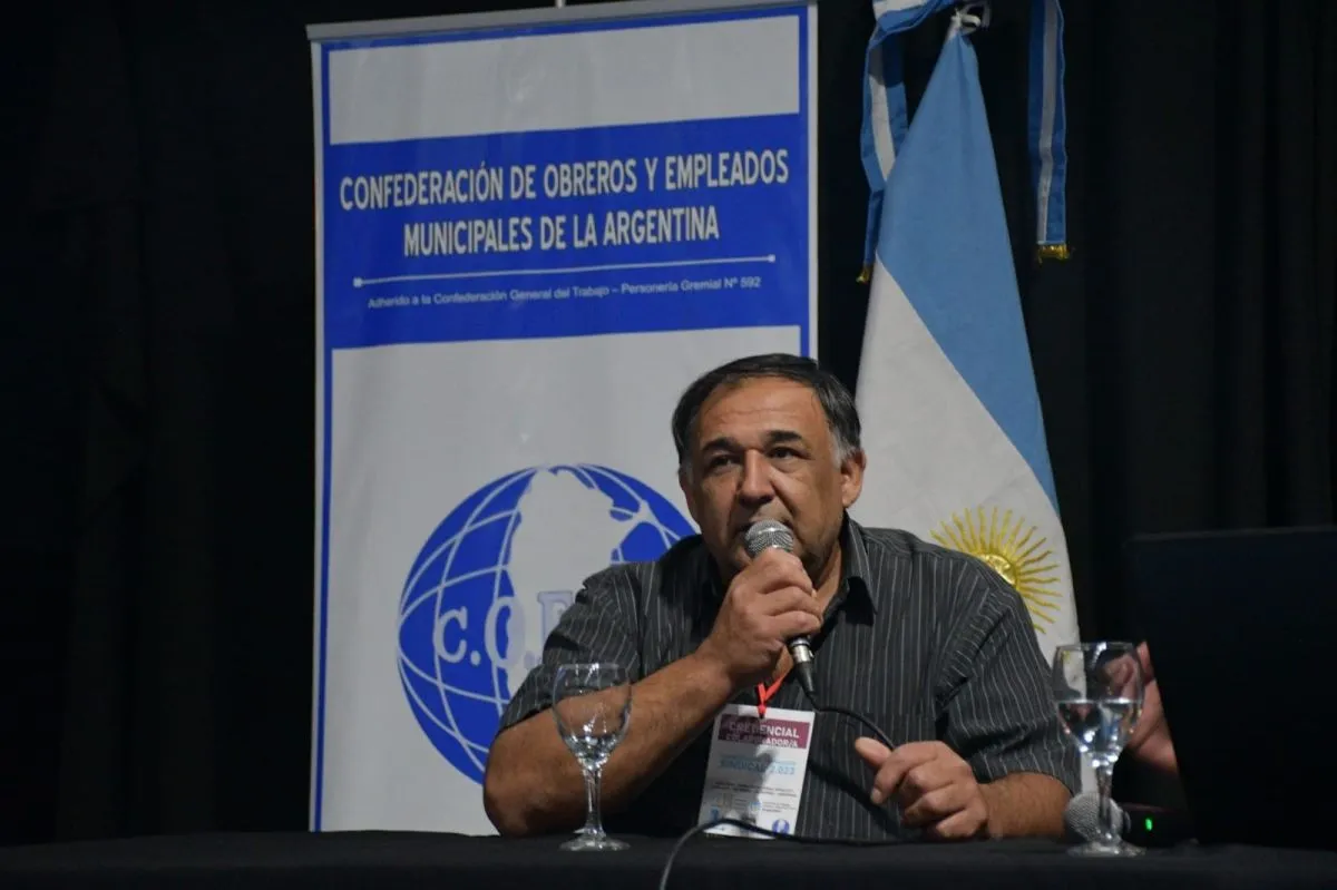 Marcelino Jara secretario General del SOYEM