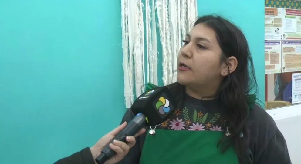 Viviana Flores profesora de la Escuela Laboral 4