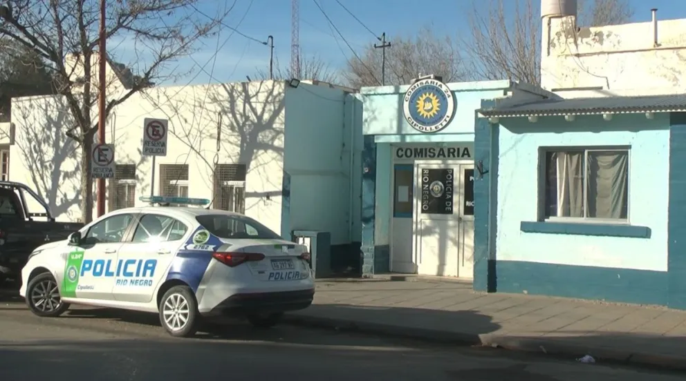 Comisaría 24 donde fue radicada la denuncia por el acosador de Cipolletti