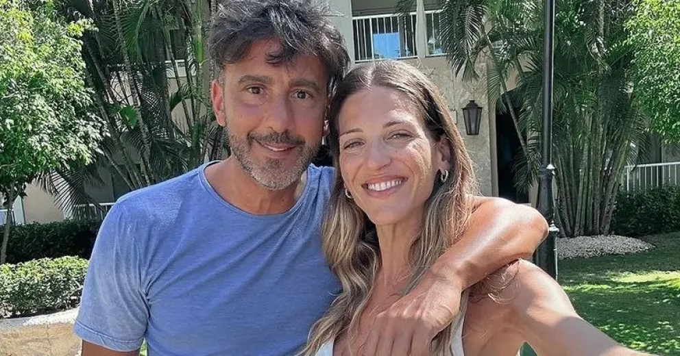 Maca Rinaldi, pareja de Fede Hoppe, mostró su pancita de cuatro meses de embarazo