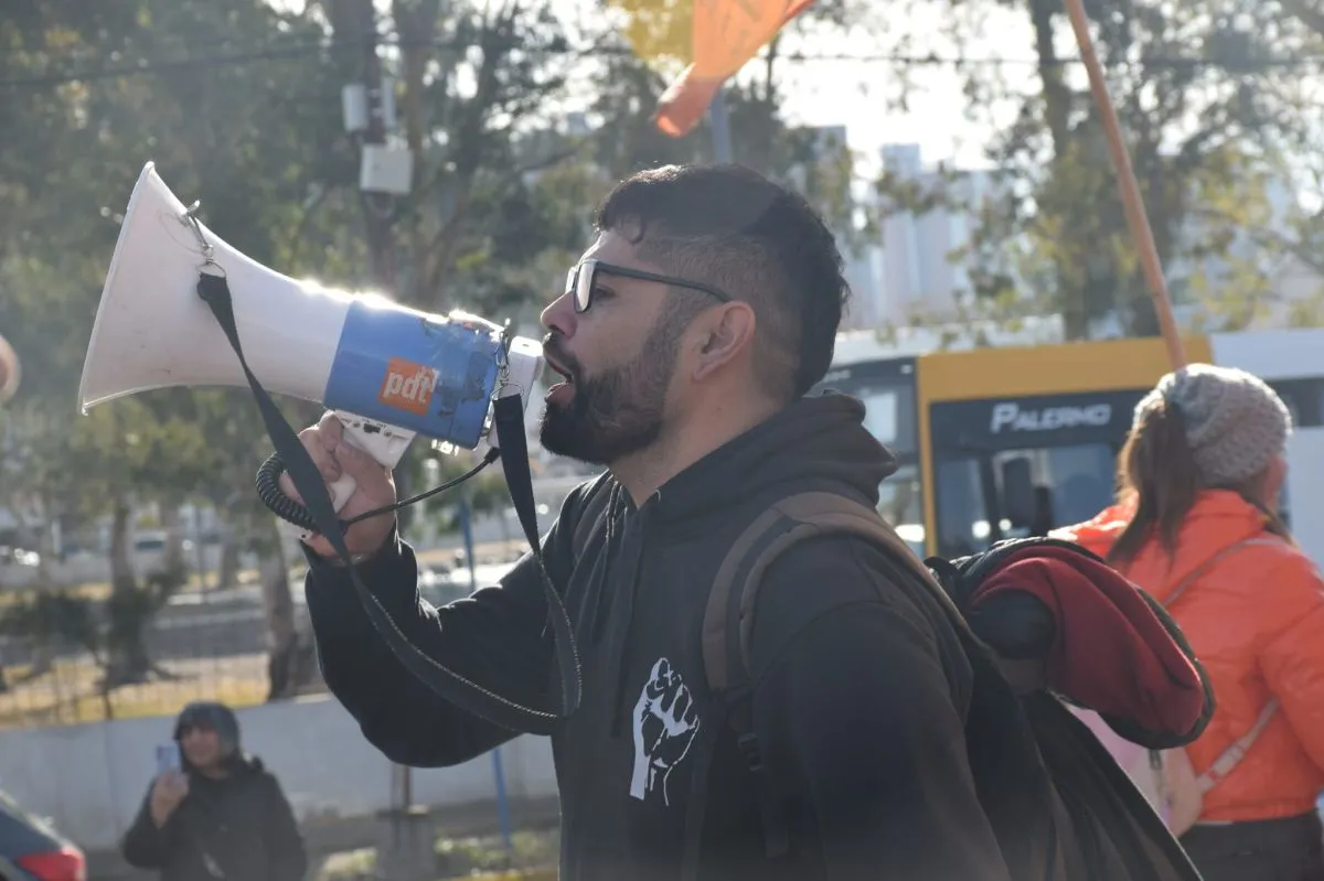 Cesar Parra dirigente del Polo Obrero Neuqu&eacute;n