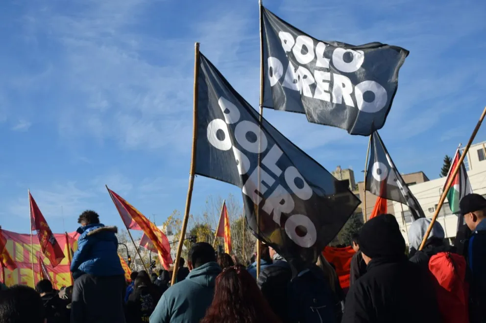 Manifestaciones de organizaciones sociales en Neuquén