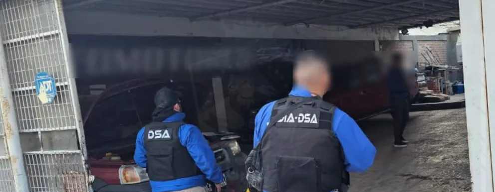 Realizaron un gran operativo debido a un allanamientos por robo y hurto vehicular