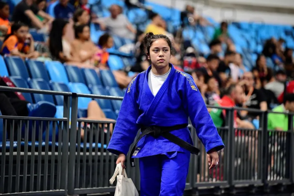 Iara Figueroa la judoca de Cipolletti convocada a nivel nacional