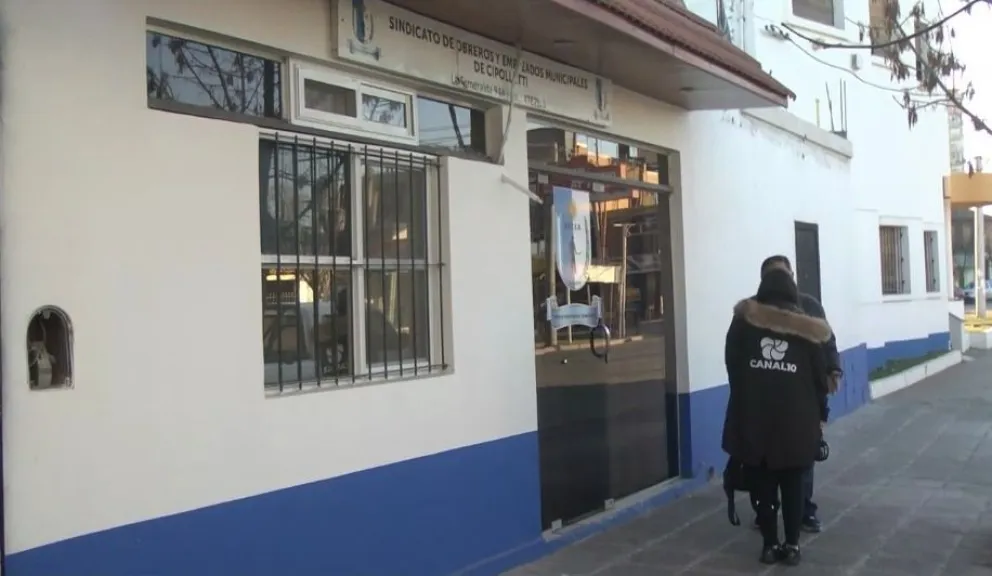 Oficinas de Soyem ubicadas en calle Esmeralda de Cipolletti | Foto gentileza CANAL10