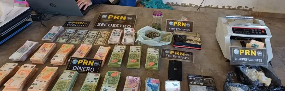 0800 drogas: desarticularon tres puntos de venta y detuvieron a cuatro personas 