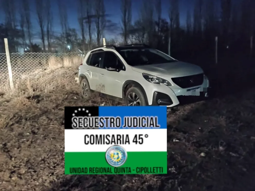 Secuestraron auto que había sido robado