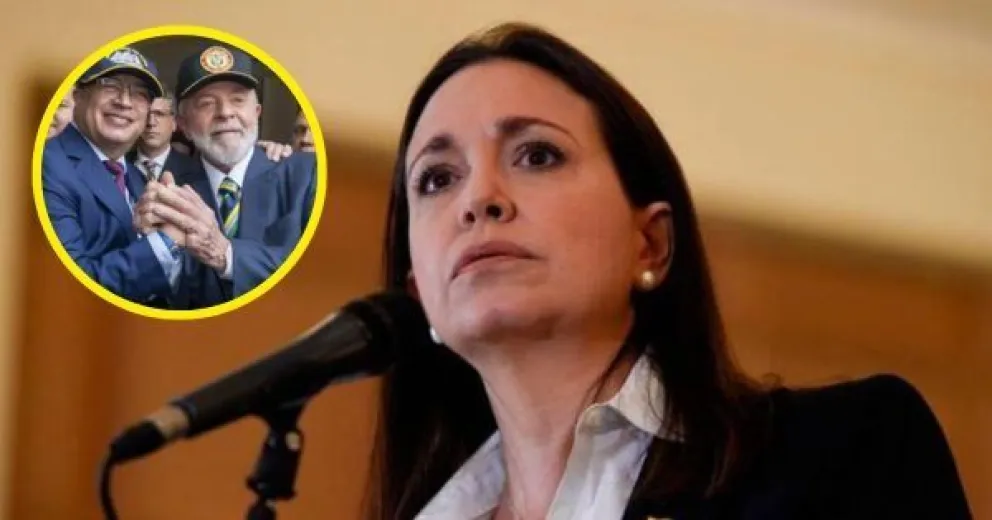 Machado, contra Lula y Petro por la propuesta de nuevas elecciones: "La soberanía popular se respeta"
