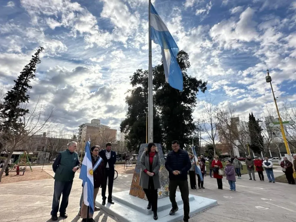 Acto por San Martin en Cipolletti