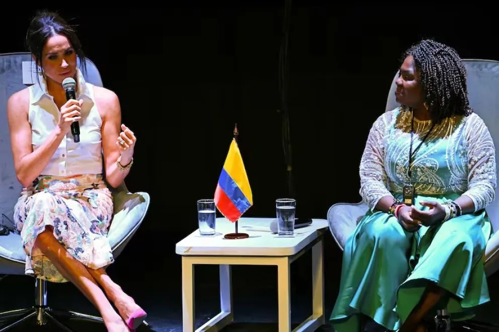 Meghan Markle sorprende en Colombia hablando en español: "Aprendí hace 20 años en Argentina"