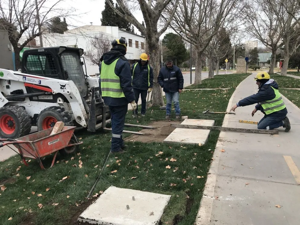 ¿Cómo será el nuevo paseo que está construyéndose en la Alem?