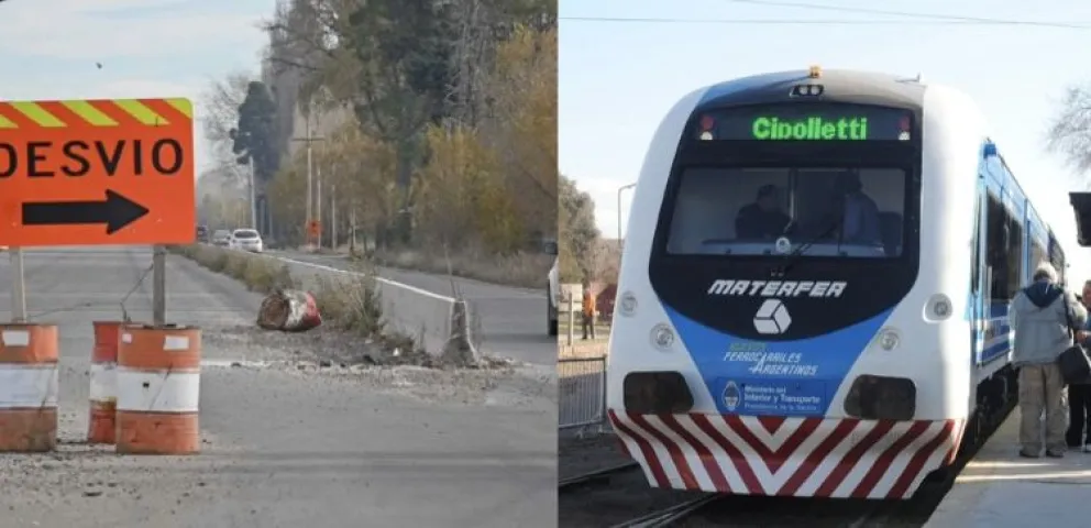 El gobernador reclamó con urgencia las obras de la Ruta 22 e hizo anuncios por el Tren del Valle