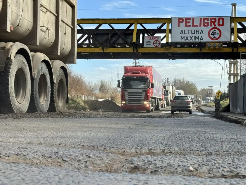La próxima semana comienza a aplicarse la prohibición del tránsito pesado por la ciudad 