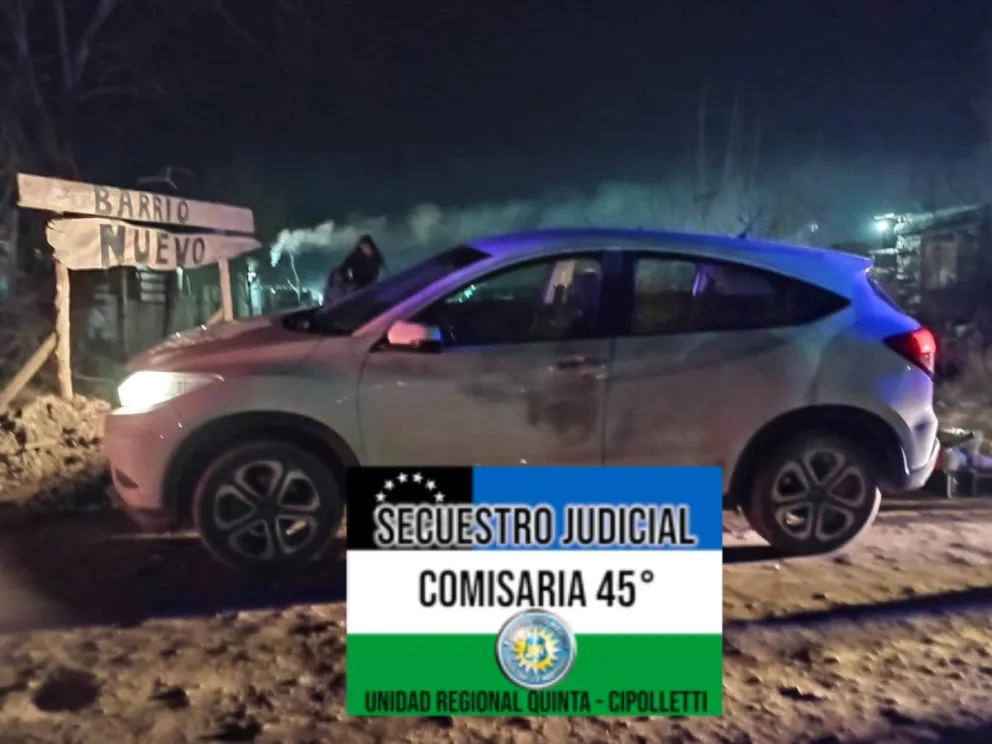 Amplio despliegue de la Comisaria 45 permite recuperar un auto robado 