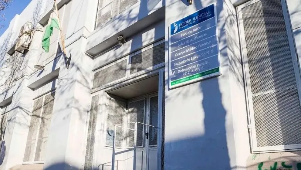 Sede judicial en Cipolletti | Foto Archivo Cipo360