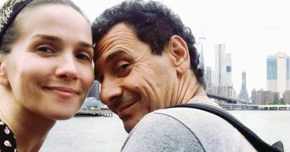 Natalia Oreiro compartió la foto más tierna de Ricardo Mollo con su hijo
