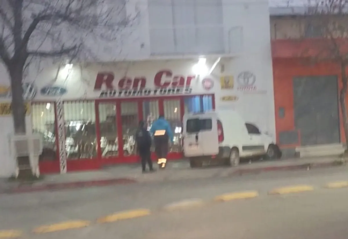 Accidente en calle Brentana
