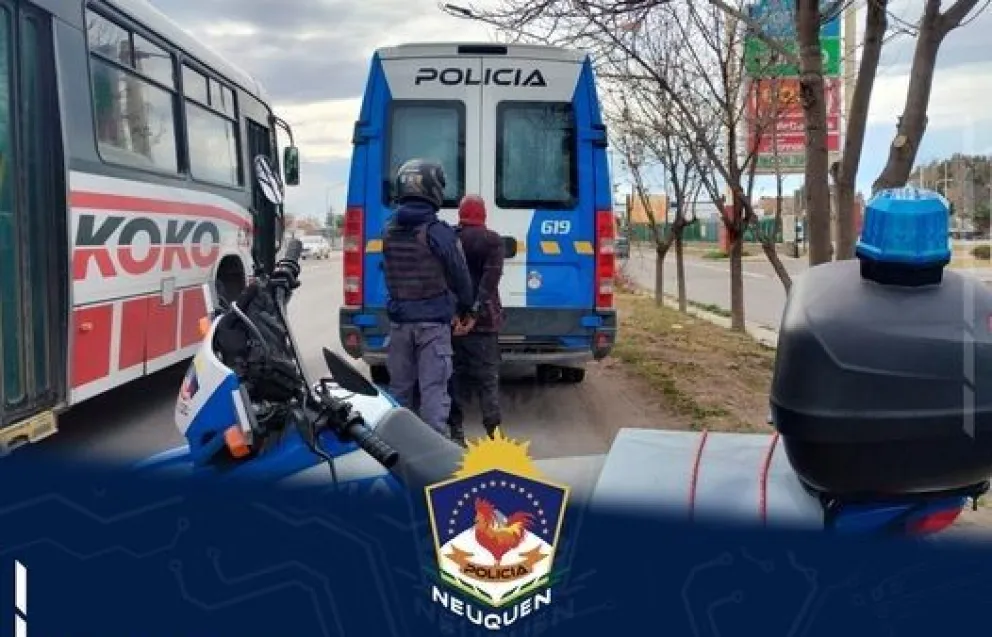 Un sujeto con pedido de captura en Río Negro fue atrapado en Neuquén